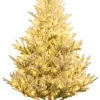 COSTWAY Künstliche Weihnachtsbäume<180 cm Künstlich Weihnachtsbaum mit LED Beleuchtung in Grün