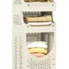 COSTWAY Wäschekörbe & -Ständer<4 Etagen Wäschekorbwagen in Beige