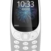 Nokia Smartphones & Zubehör<3310 2G Unlocked Mobiltelefon 2,4 Zoll Farbdisplay Dual Sim retro grey