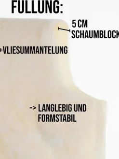 Aspero Gartenmöbel<4 Hochlehner Stuhlauflagen Sitzpolster in Anthrazit
