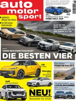 Hubert Burda Media Sonstige Gutscheine<13 x AUTO MOTOR UND SPORT Zeitschrift (Gutschein für Halbjahres Abo)