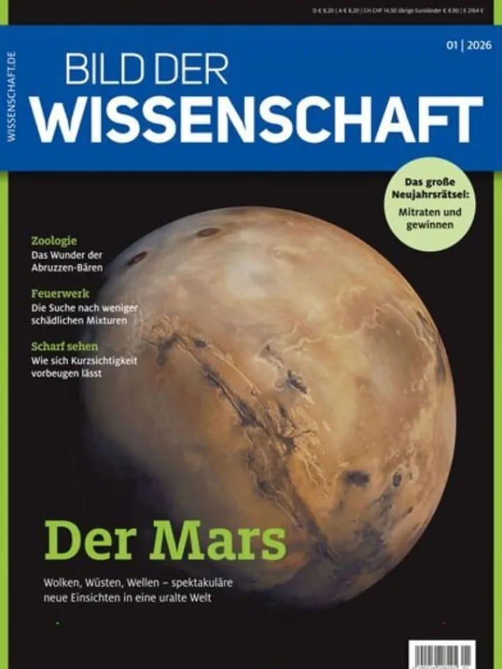 Hubert Burda Media Sonstige Gutscheine<14 x BILD DER WISSENSCHAFT Zeitschrift (Gutschein für Jahres Abo)