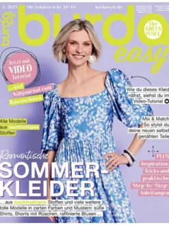 Hubert Burda Media Sonstige Gutscheine<4 x BURDA EASY Zeitschrift (Gutschein für Jahres Abo)