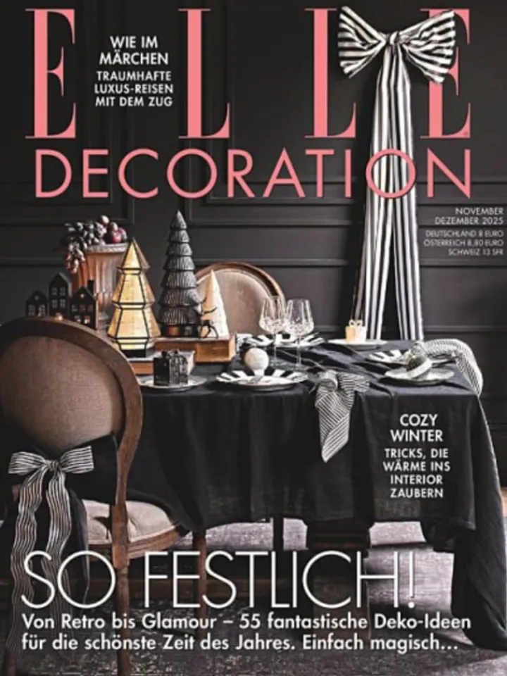Hubert Burda Media Sonstige Gutscheine<6 x ELLE DECORATION Zeitschrift (Gutschein für Jahres Abo)