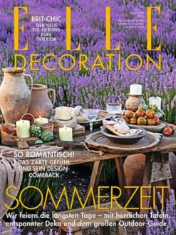 Hubert Burda Media Sonstige Gutscheine<6 x ELLE DECORATION Zeitschrift (Gutschein für Jahres Abo)