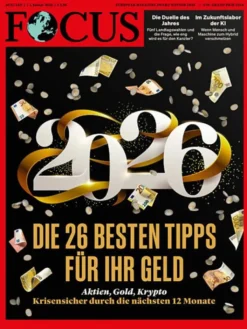 Hubert Burda Media Sonstige Gutscheine<51 x FOCUS Zeitschrift (Gutschein für Jahres Abo)