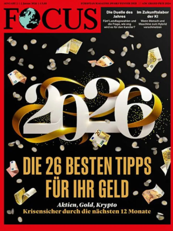 Hubert Burda Media Sonstige Gutscheine<51 x FOCUS Zeitschrift (Gutschein für Jahres Abo)