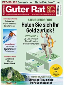Hubert Burda Media Sonstige Gutscheine<12 x GUTER RAT Zeitschrift (Gutschein für Jahres Abo)