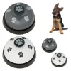 relaxdays Hunde<4 x Haustier Trainingsglocke in Bunt - (H)4,5 x Ø 7 cm
