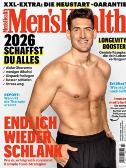 Hubert Burda Media Sonstige Gutscheine<6 x MEN'S HEALTH Zeitschrift (Gutschein für Halbjahres Abo)