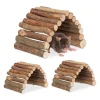 relaxdays Kleintiere<3 x Nagerbrücke in Natur - (B)10 x (T)22 cm