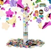 relaxdays Partyzubehör & -Dekoration<10 x Party Popper in Bunt - 40 cm