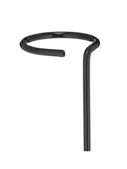 relaxdays Pflanzen & Zubehör<6 x Pflanzstäbe in Schwarz - 80 cm