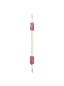 relaxdays Tür- & Zugluftstopper<10 x Türkordel in Creme/ Rosa