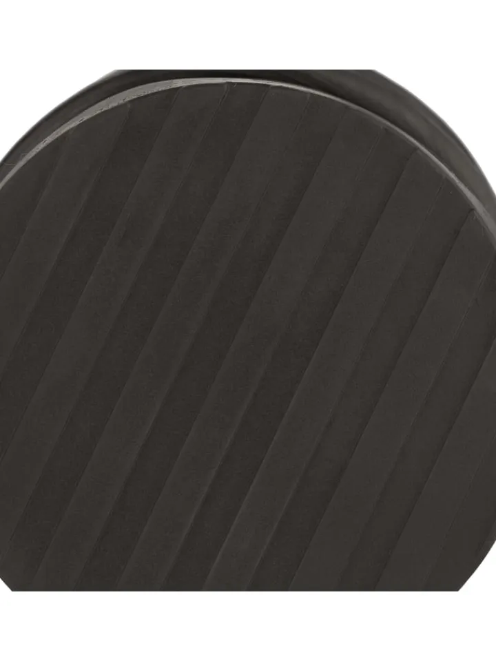 relaxdays Tür- & Zugluftstopper<3 x Türstopper in Bronze/ Schwarz - (H)7,5 x Ø 7 cm