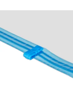 relaxdays Weitere Haushaltshelfer<60 x Vakuumbeutel Set in Transparent/ Blau