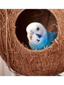 relaxdays Vögel<2 x Vogelhaus in Natur
