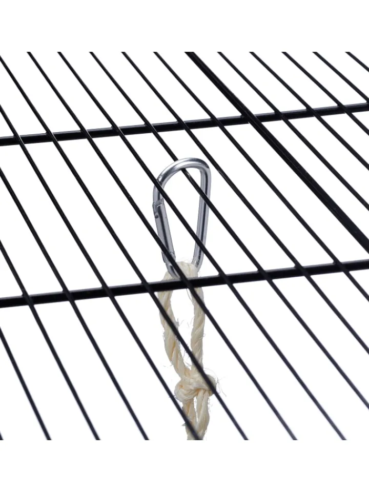 relaxdays Vögel<2 x Vogelschaukel-Ring in Natur - Ø 15 cm