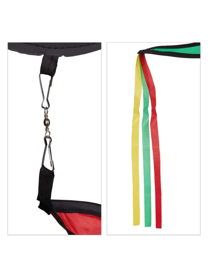 relaxdays Gartendekoration<3 x Windspiel in Bunt