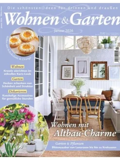 Hubert Burda Media Sonstige Gutscheine<12 x WOHNEN & GARTEN Zeitschrift (Gutschein für Jahres Abo)