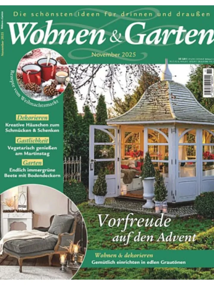 Hubert Burda Media Sonstige Gutscheine<12 x WOHNEN & GARTEN Zeitschrift (Gutschein für Jahres Abo)