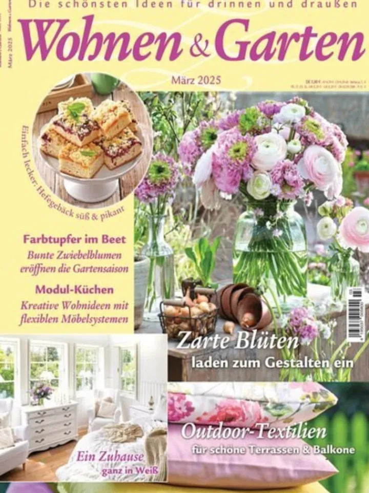 Hubert Burda Media Sonstige Gutscheine<12 x WOHNEN & GARTEN Zeitschrift (Gutschein für Jahres Abo)