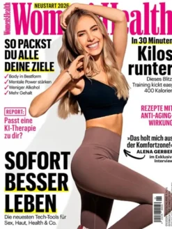 Hubert Burda Media Sonstige Gutscheine<4 x WOMEN'S HEALTH Zeitschrift (Gutschein für Halbjahres Abo)