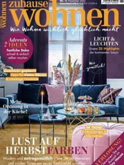 Hubert Burda Media Sonstige Gutscheine<10 x ZUHAUSE WOHNEN Zeitschrift (Gutschein für Jahres Abo)