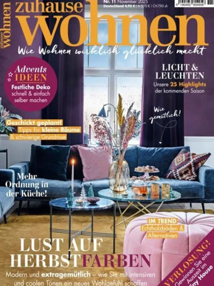 Hubert Burda Media Sonstige Gutscheine<10 x ZUHAUSE WOHNEN Zeitschrift (Gutschein für Jahres Abo)