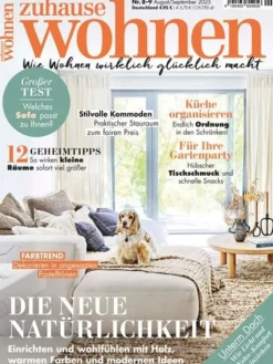 Hubert Burda Media Sonstige Gutscheine<10 x ZUHAUSE WOHNEN Zeitschrift (Gutschein für Jahres Abo)