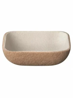 Blomus Aufbewahren & Servieren<Ablageschale "Herba" in Beige - (B)10 x (H)3 x (T)10 cm