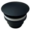 Schütte Badaccessoires<Ablaufventil in Schwarz - Ø 6,5 cm