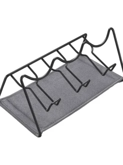 metaltex Weitere Haushaltshelfer<Abtropfgestell ''Lava'' in Schwarz - (B)30 x (H)14 x (T)17 cm