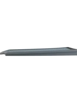 Wenko Putz- & Waschutensilien<Abtropfmatte "Linea" in Grau - (B)40 x (H)3 x (T)30 cm