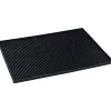 Wenko Putz- & Waschutensilien<Abtropfmatte "Maxi" in Schwarz - (L)40 x (B)30 cm