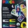 Faber-Castell Büro- & Schulbedarf<Acryl-Farbmarker "Uni Posca" - 8 Stück