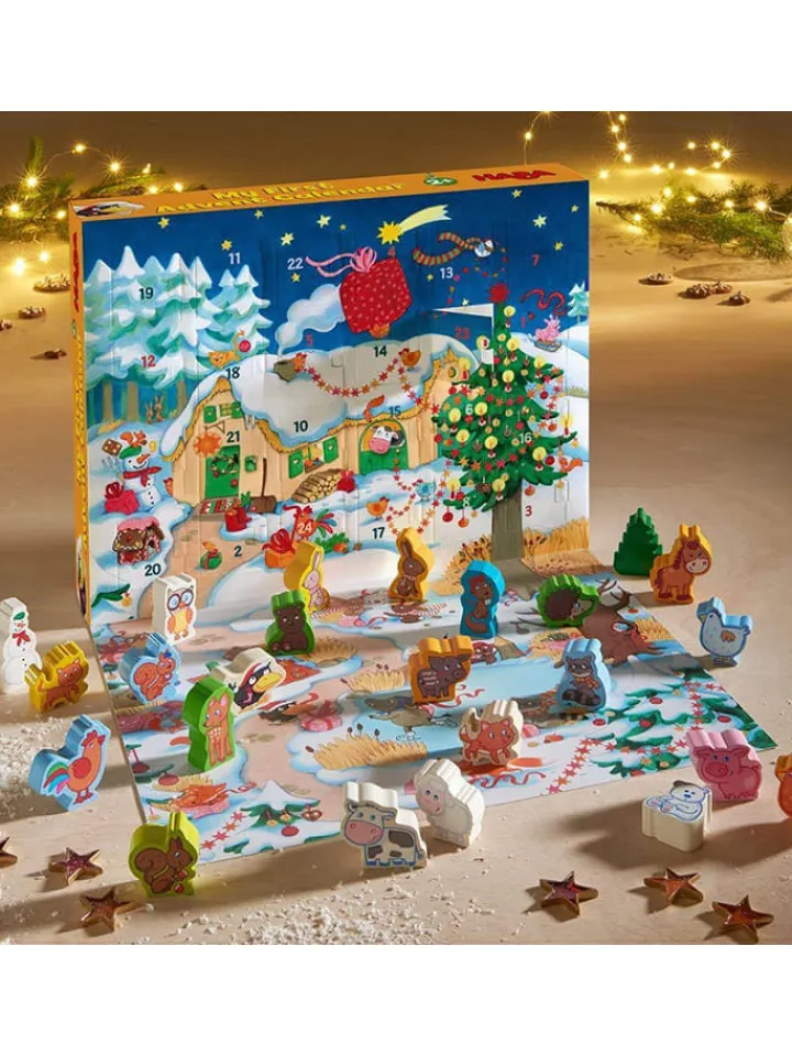Haba Adventskalender<Adventskalender "Bei den Bauernhoftieren" - ab 2 Jahren