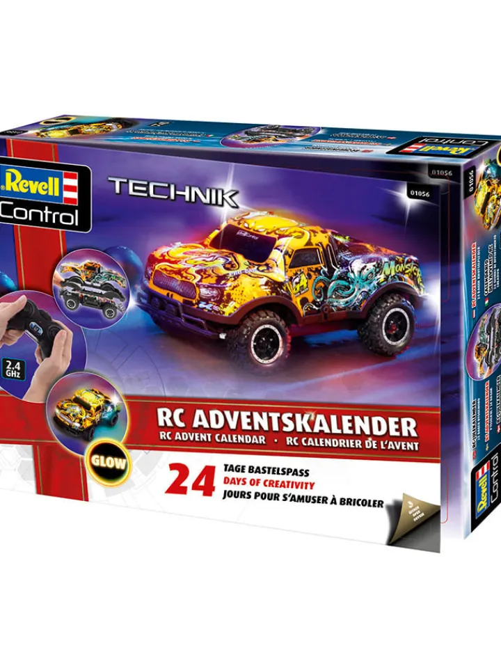 Revell Adventskalender<Adventskalender "Christmas Driver" in Bunt - ab 6 Jahren