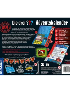 Kosmos Adventskalender<Adventskalender "Die drei ???" - ab 8 Jahren