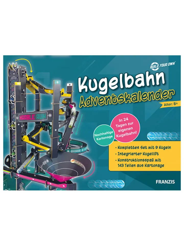 FRANZIS Adventskalender<Adventskalender "GEOlino Kugelbahn" - ab 8 Jahren