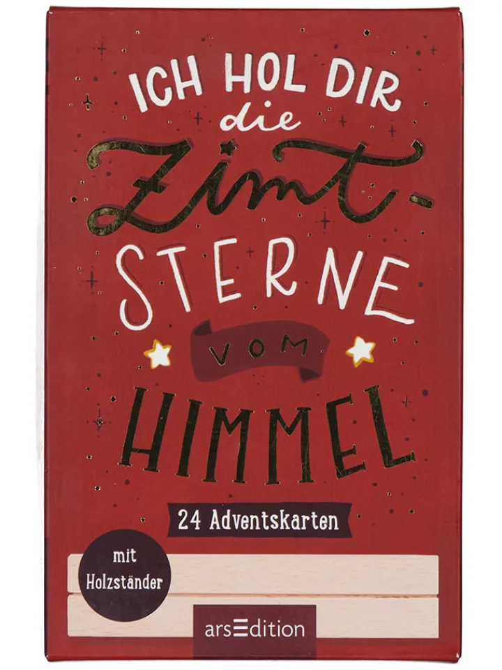 ars edition Adventskalender<Adventskalender "Ich hol dir die Zimtsterne vom Himmel"