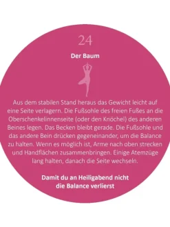 ars edition Adventskalender<Adventskalender in der Dose. 24 kleine Yoga-Auszeiten für den Advent