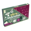 Frech Adventskalender<Adventskalender Merry Makramee | Material für 24 Makramee-Projekte. Mit...