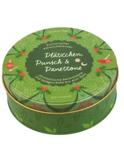 ars vivendi Adventskalender<Adventskalender Plätzchen, Punsch & Panettone - 24 himmlische Backrezepte und...