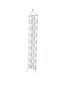 ROTH Adventskalender<Adventskalender Rohling zum Gestalten und Füllen, 24er Boxen-Kette in Weiß