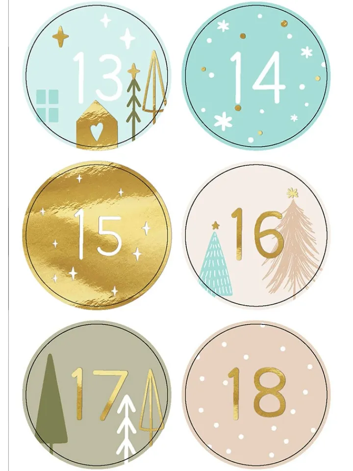 URSUS Adventskalender<Adventskalender "Sweet home" in Bunt