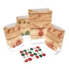 ROTH Adventskalender<Adventskalender zum Befüllen - 24 Adventstütchen - Hygge-Style - in Bunt