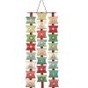 ROTH Adventskalender<Adventskalender zum Befüllen - 24er Kissenverpackungs-Kette in Bunt