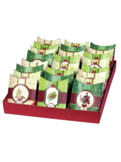 ROTH Adventskalender<Adventskalender zum Befüllen - 24 Kissenverpackungen in Bunt