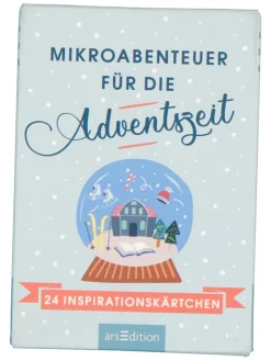 ars edition Adventskalender<Adventskalenderbuch "Mikroabenteuer für die Adventszeit"